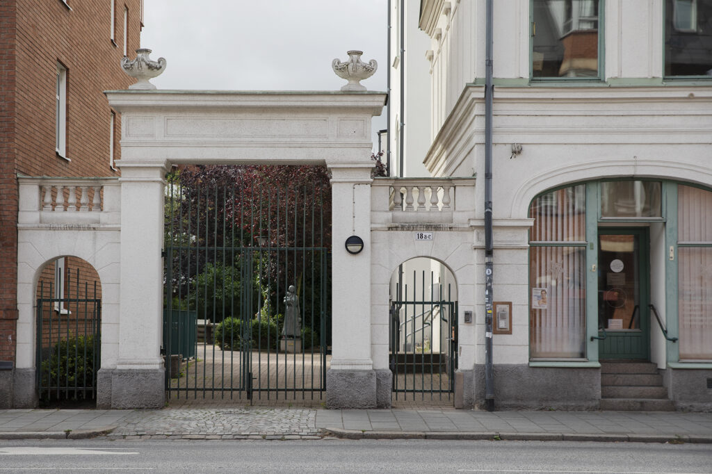 Föreningsgatan 18B. Lachmannska badhuset. Anor från slutet på 1800-talet